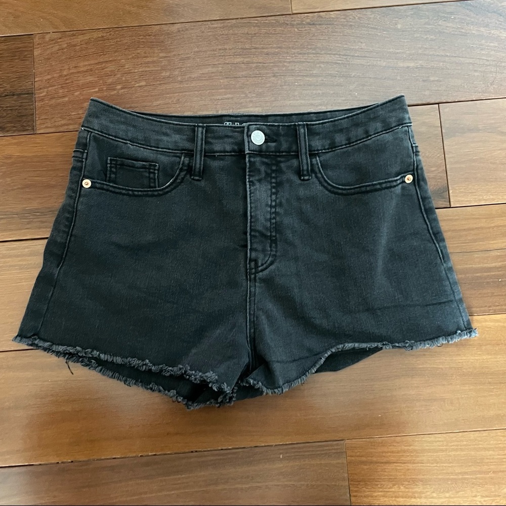 Wild Fable Black Denim Shorts - size 8
